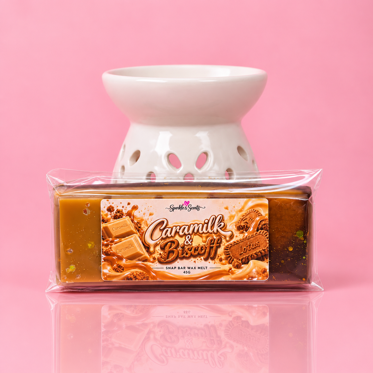 Caramilk & Biscoff Snap Bar Wax Melt