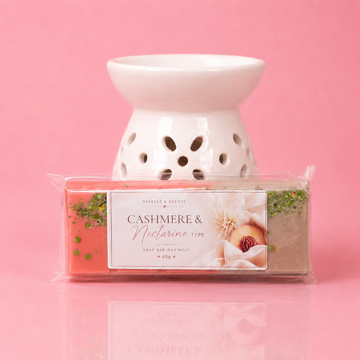 Cashmere & Nectarine (Country Couture Type) Snap Bar Wax Melt