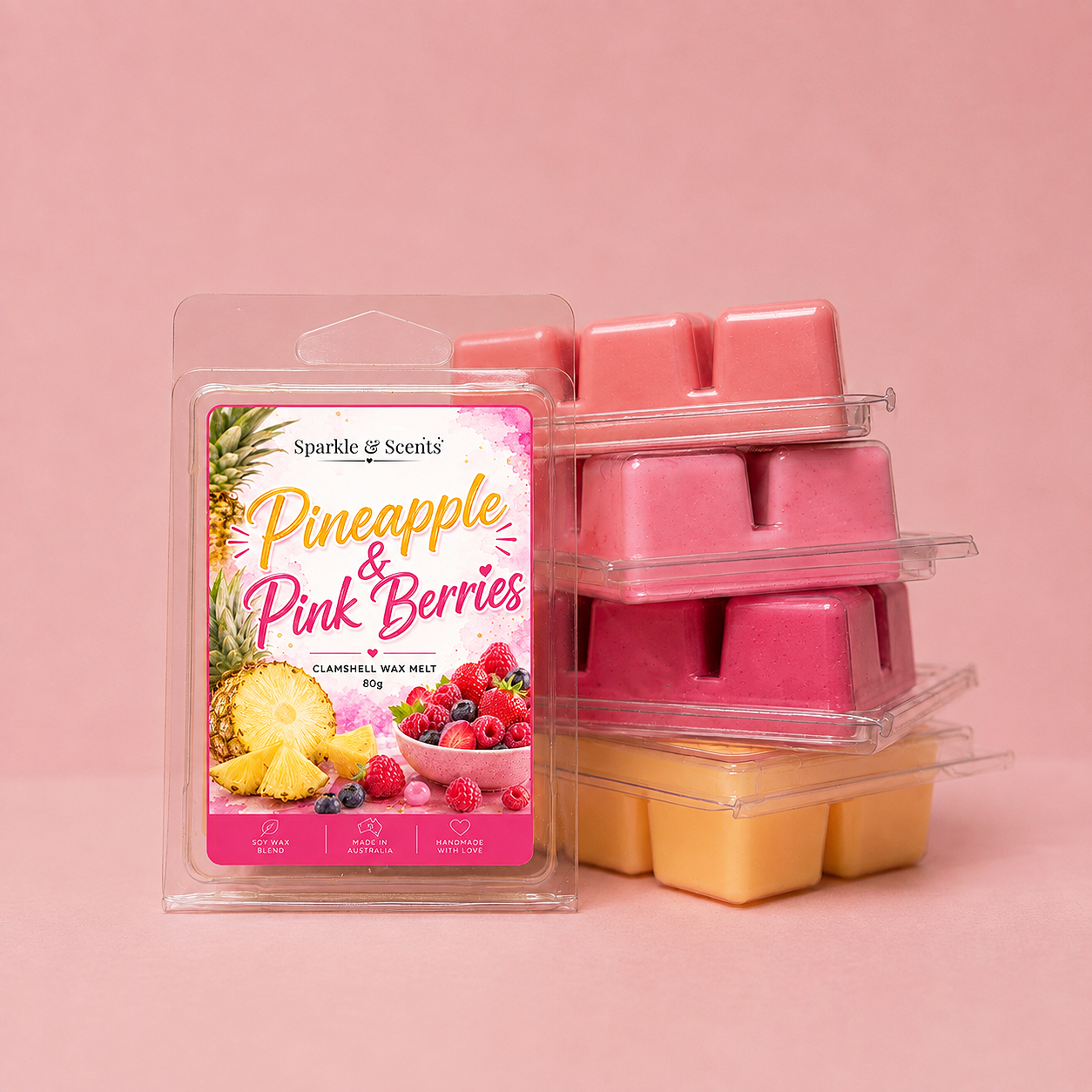 Clamshell 6 Cube Wax Melts