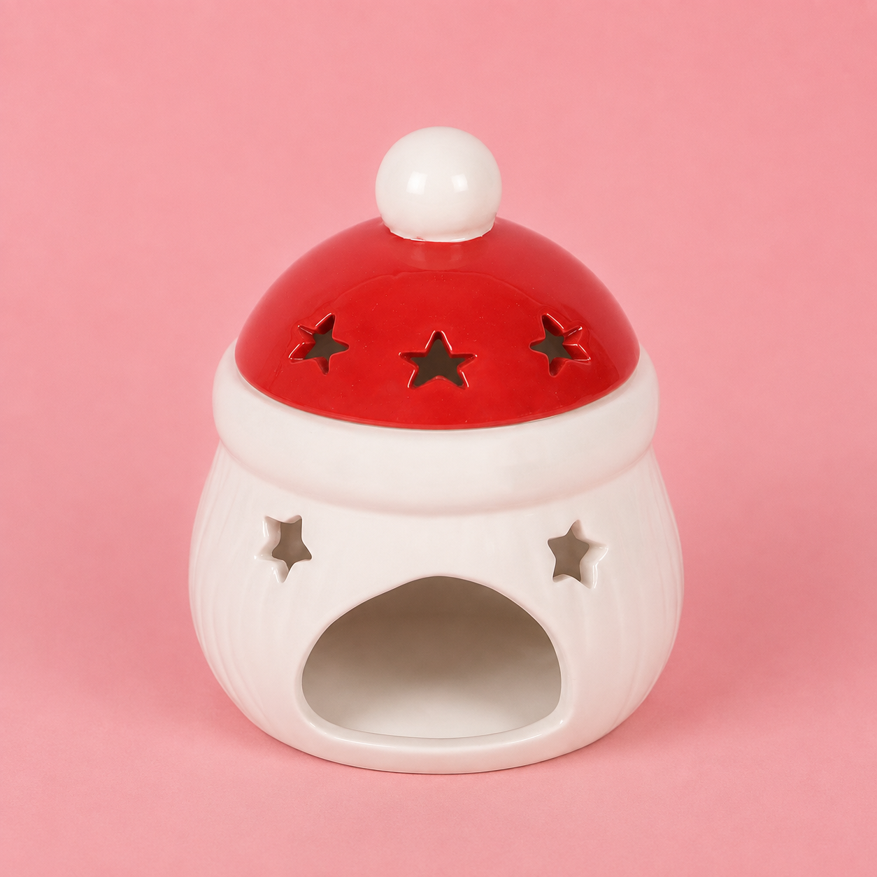 Jolly Santa Christmas Tealight Wax Melt Warmer