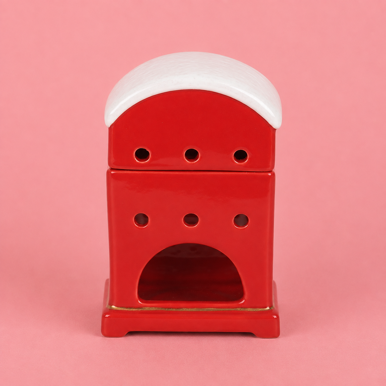 Letters to Santa Christmas Post Box Tealight Wax Melt Warmer