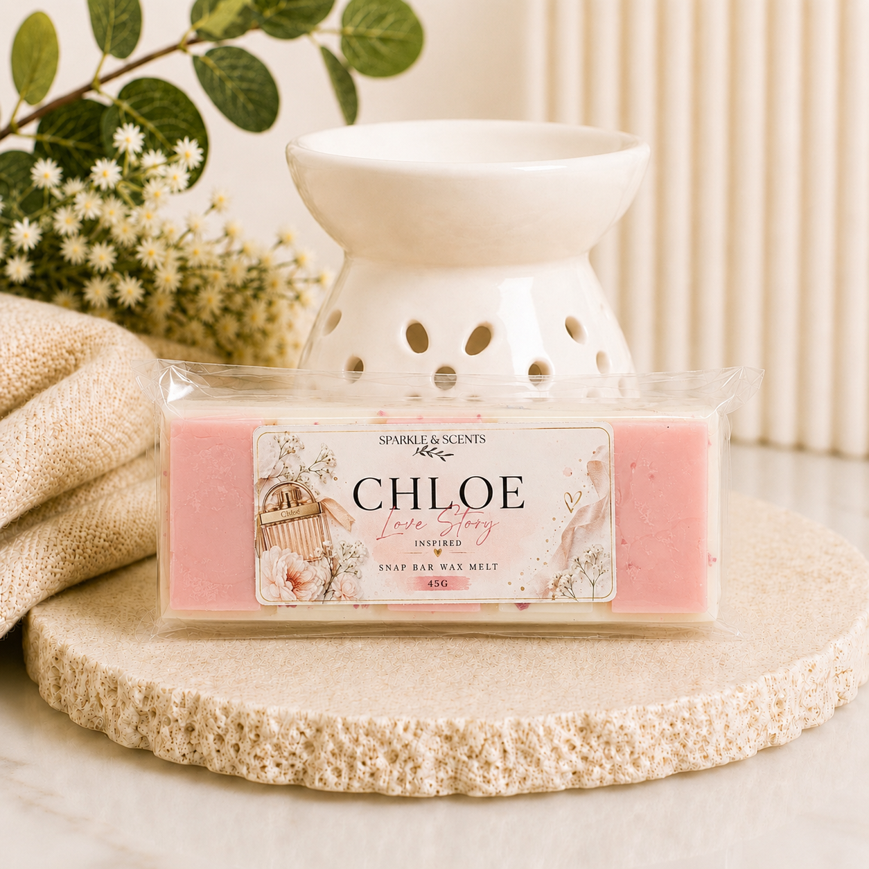 Chloe Love Story Type Snap Bar Wax Melt