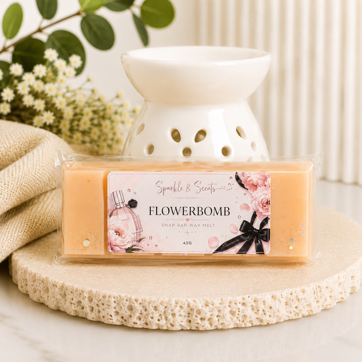 Flower bomb Snap Bar Wax Melt