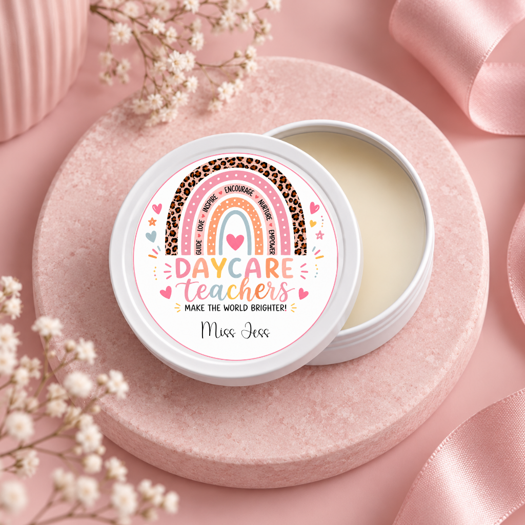 Childcare Educator Thank you Candle Tins