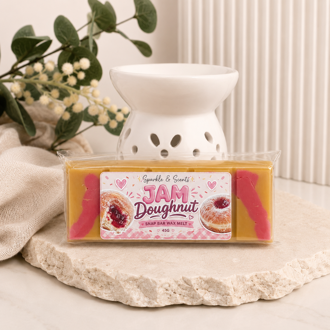 Jam Doughnut Snap Bar Wax Melt