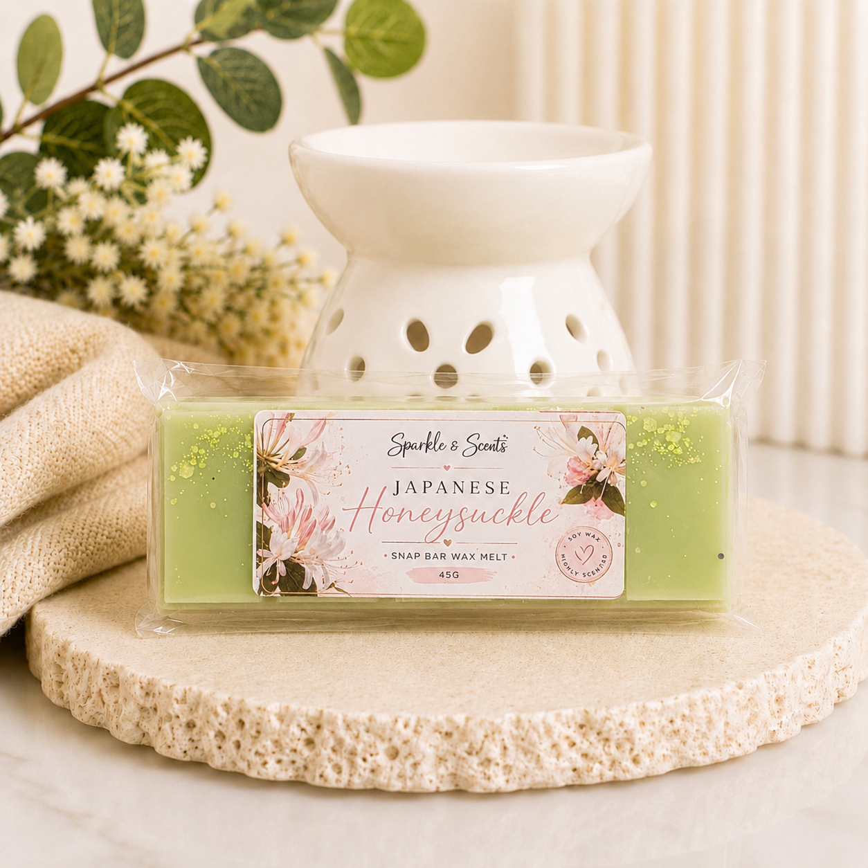 Japanese Honeysuckle Snap Bar Wax Melts