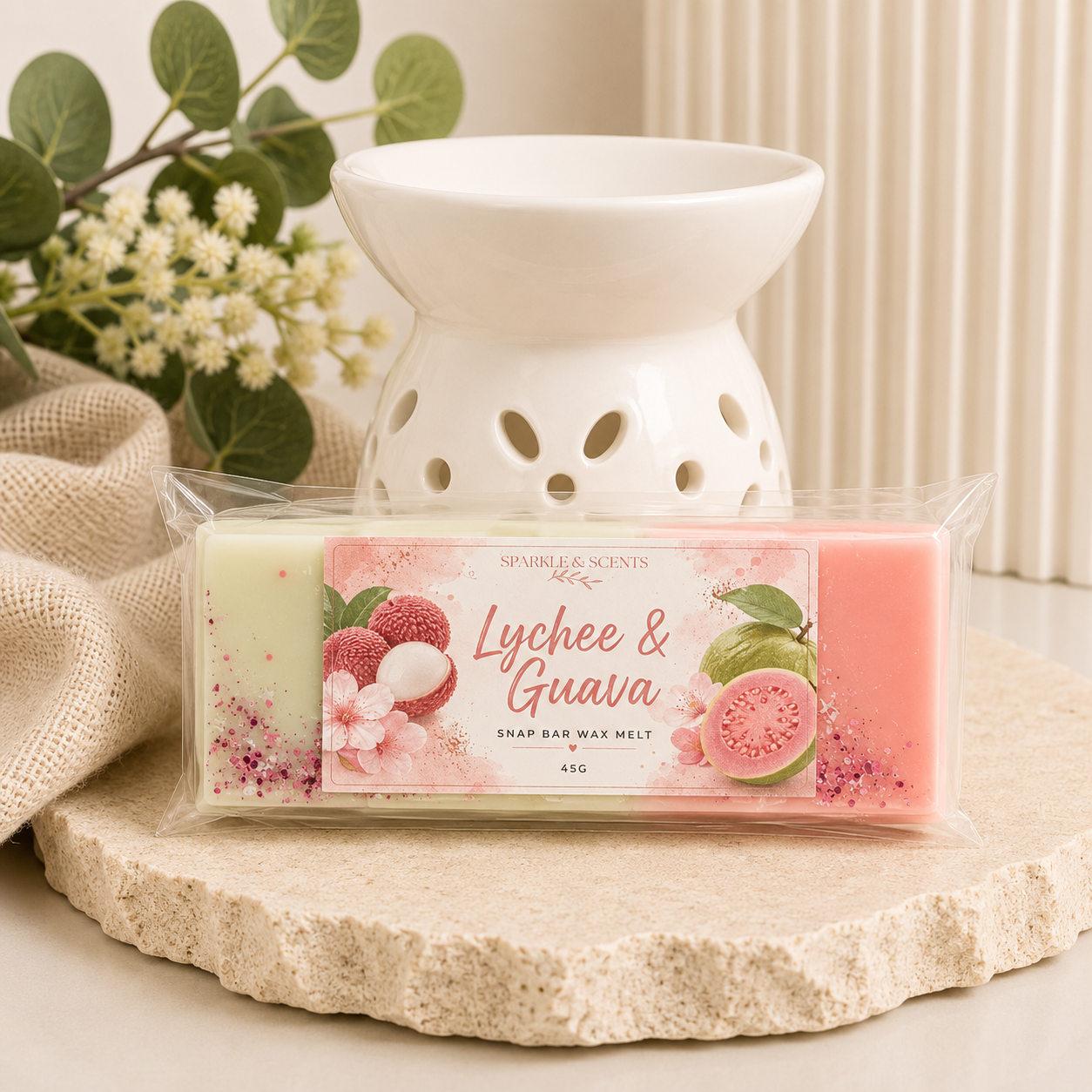 Lychee & Guava Snap Bar Wax Melts