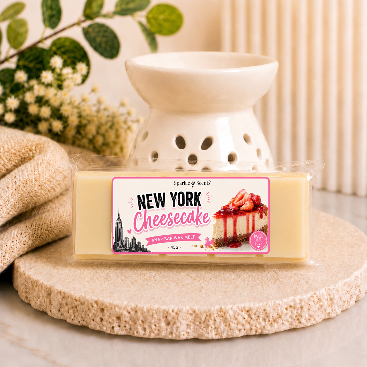 New York Cheesecake Snap Bar Wax Melt