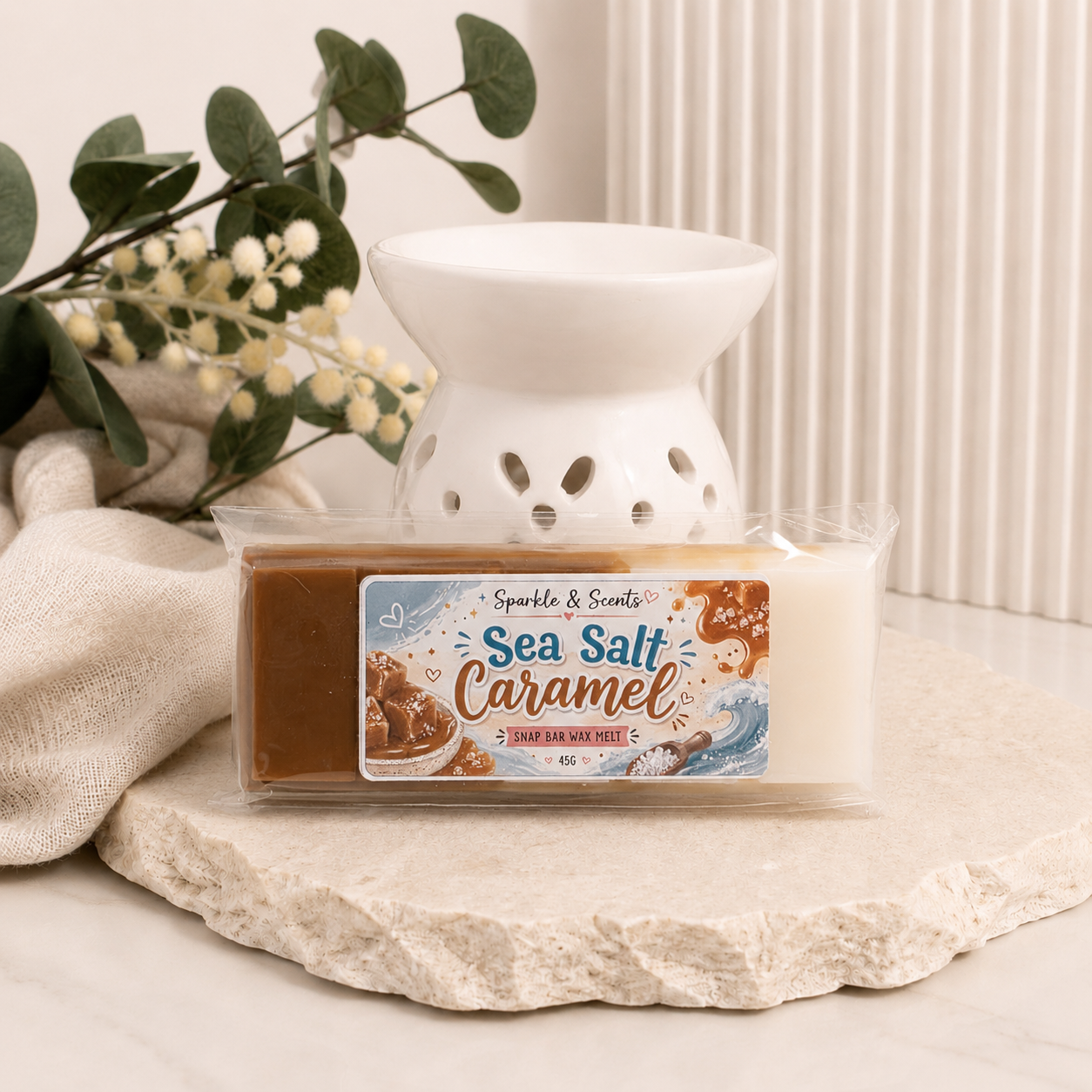 Sea Salt Caramel Snap Bar Wax Melt