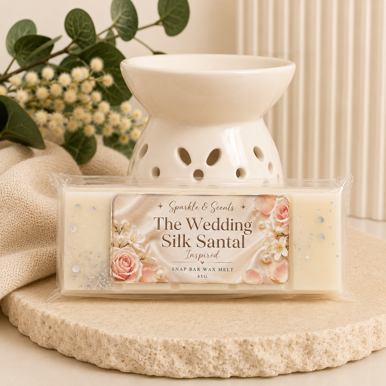 Kayali The Wedding Silk Santal Snap Bar Wax Melt