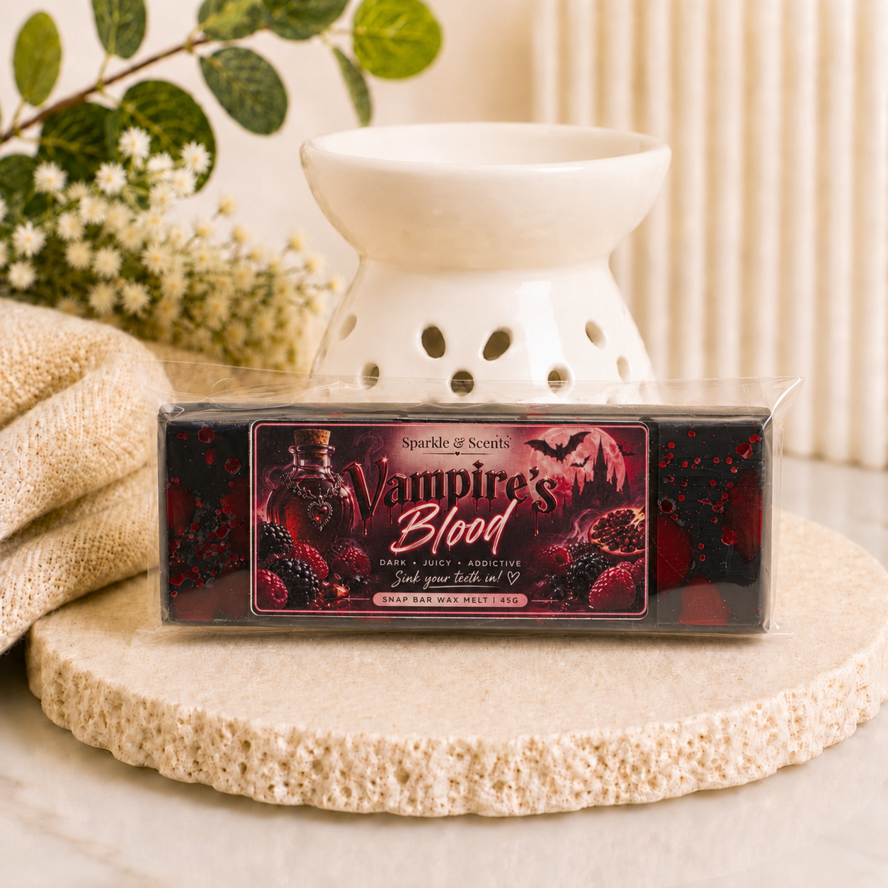 Vampire's Blood Snap Bar Wax Melt
