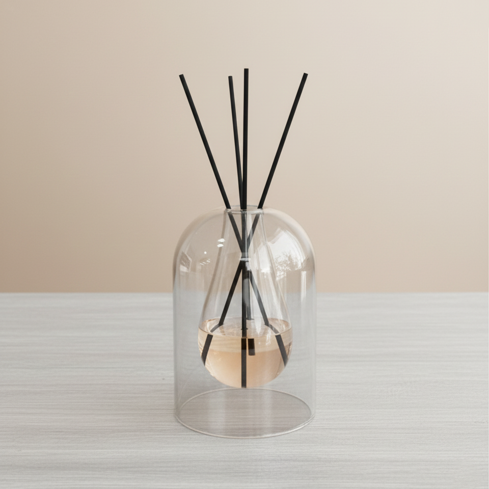 Luxe Sorrento Clear Reed Diffuser