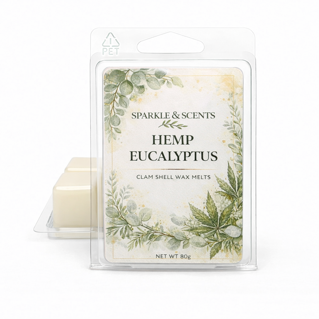 Hemp Eucalyptus Clam Shell Soy Wax Melt