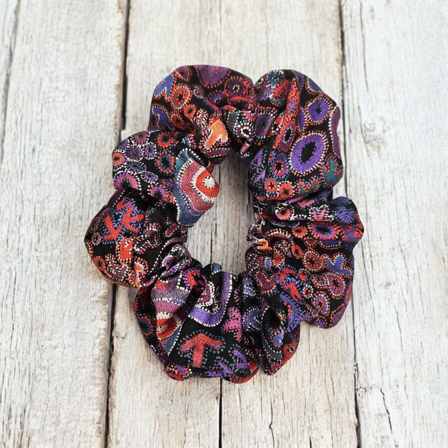 Emu Dreaming Scrunchie