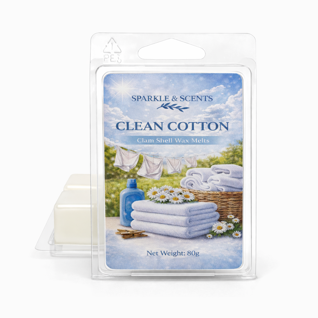 Clean Cotton Clamshell Soy Wax Melt