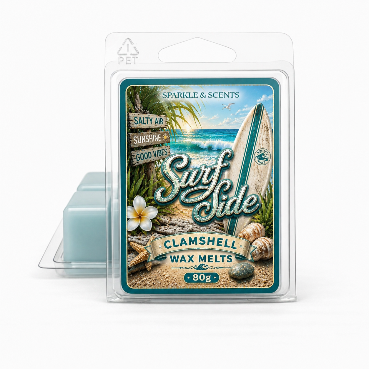 Surf Side Clamshell Soy Wax Melt