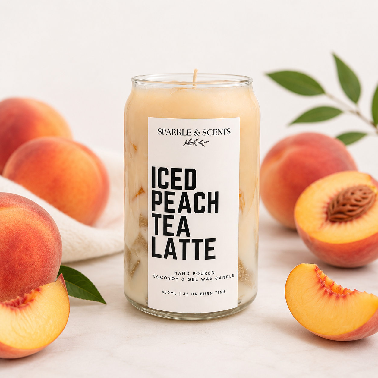 Iced Peach Tea Candle