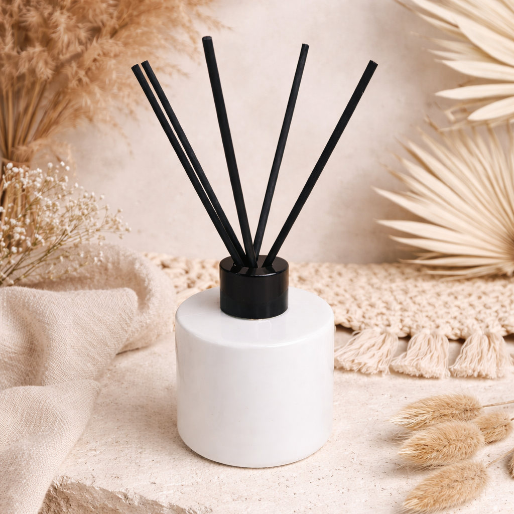 Boston White Gloss Reed Diffuser