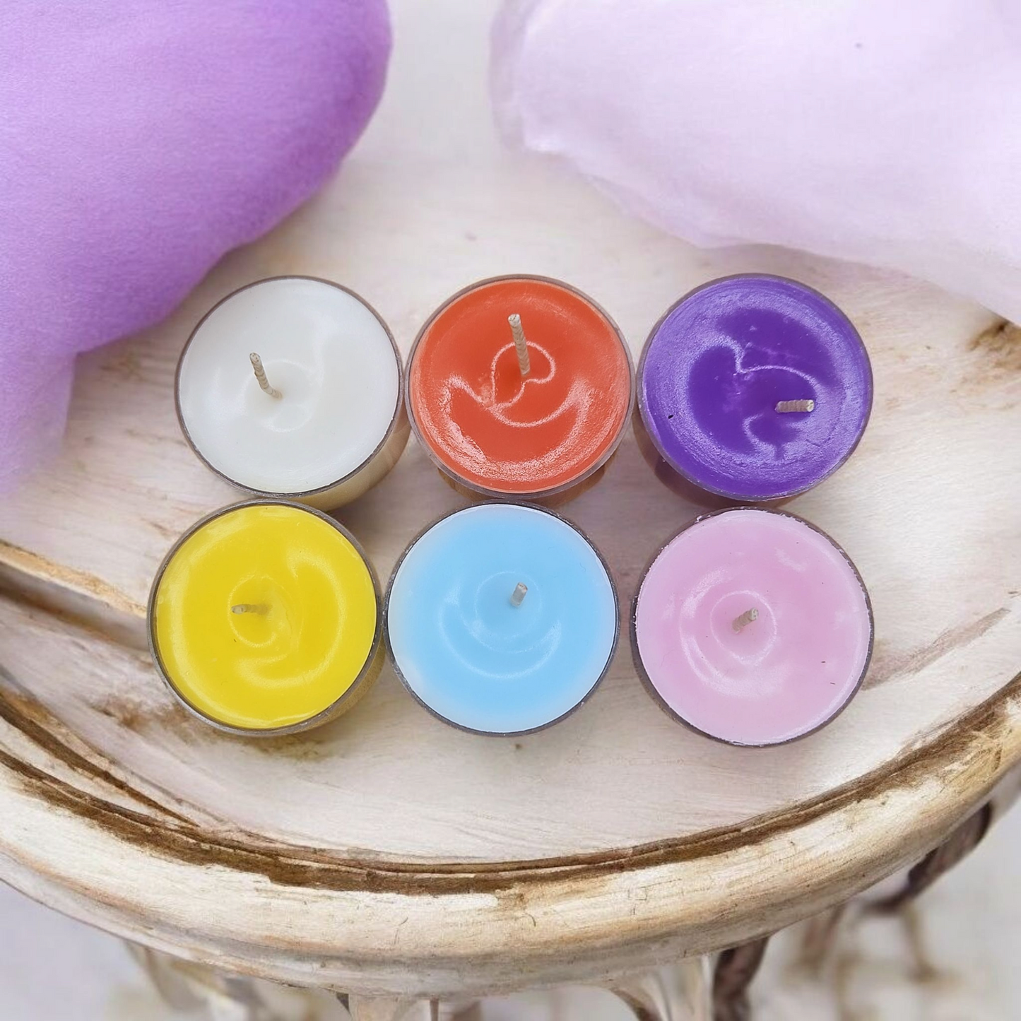 Lychee & Guava Tea Light Candles