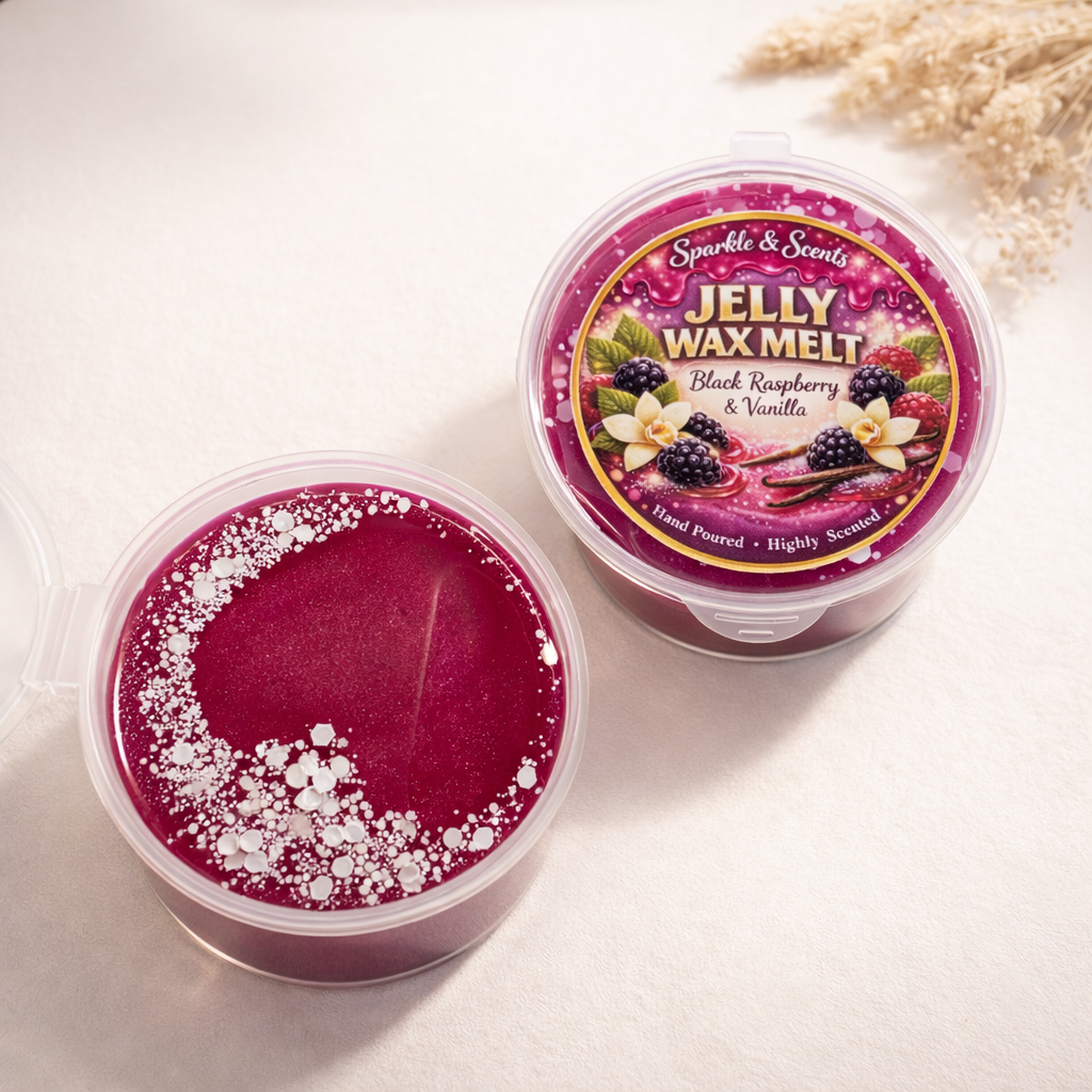 Black Raspberry & Vanilla Jelly Wax Melts