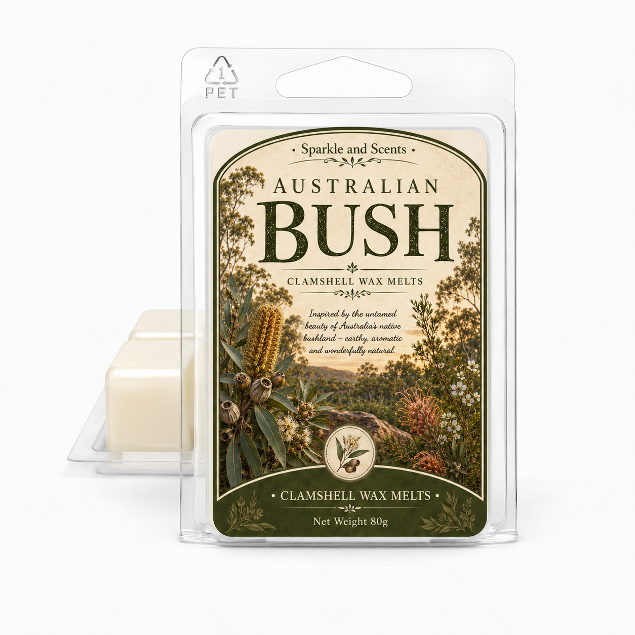 Australian Bush Clamshell Soy Wax Melt