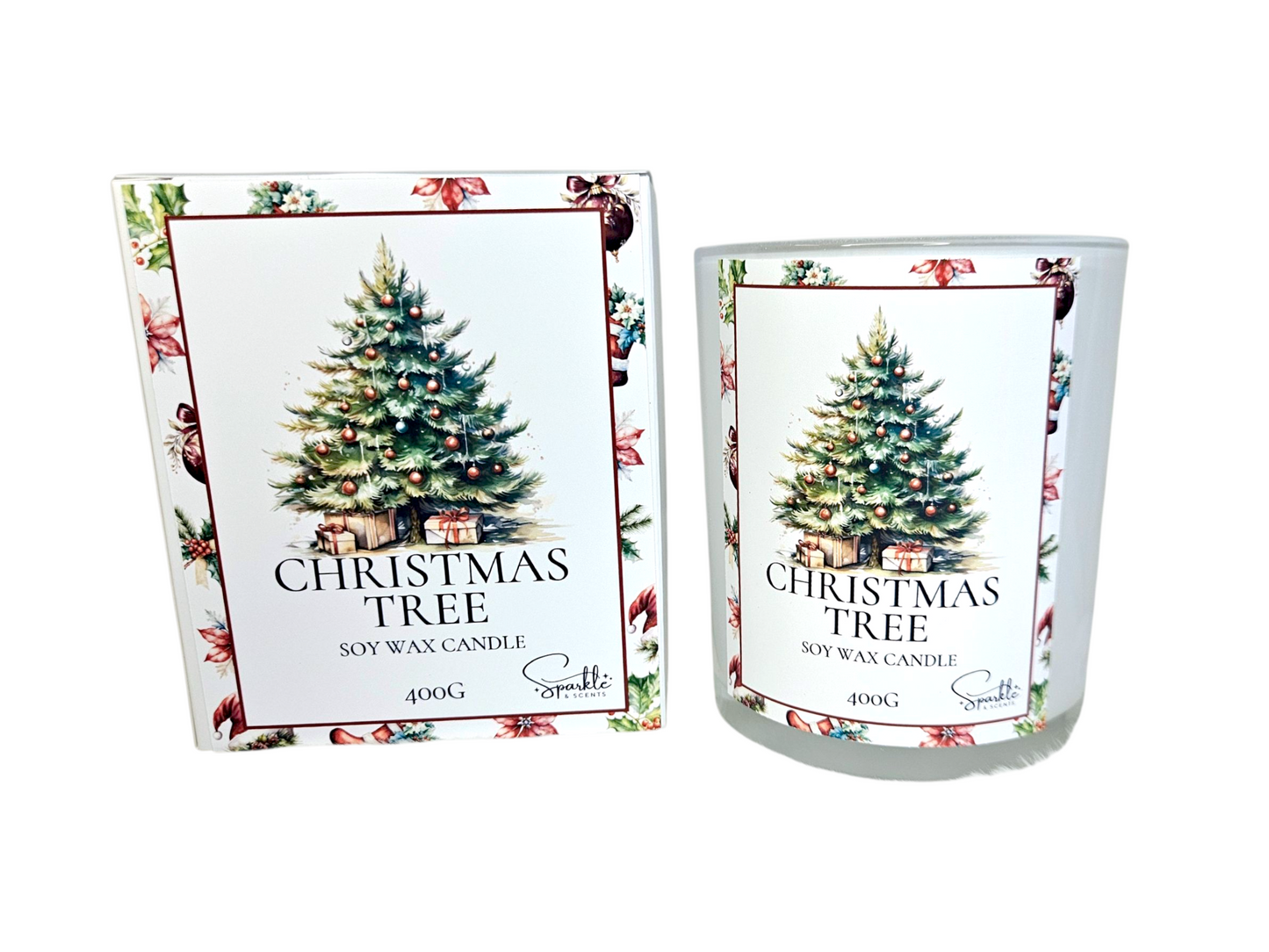 Christmas Tree Soy Candle