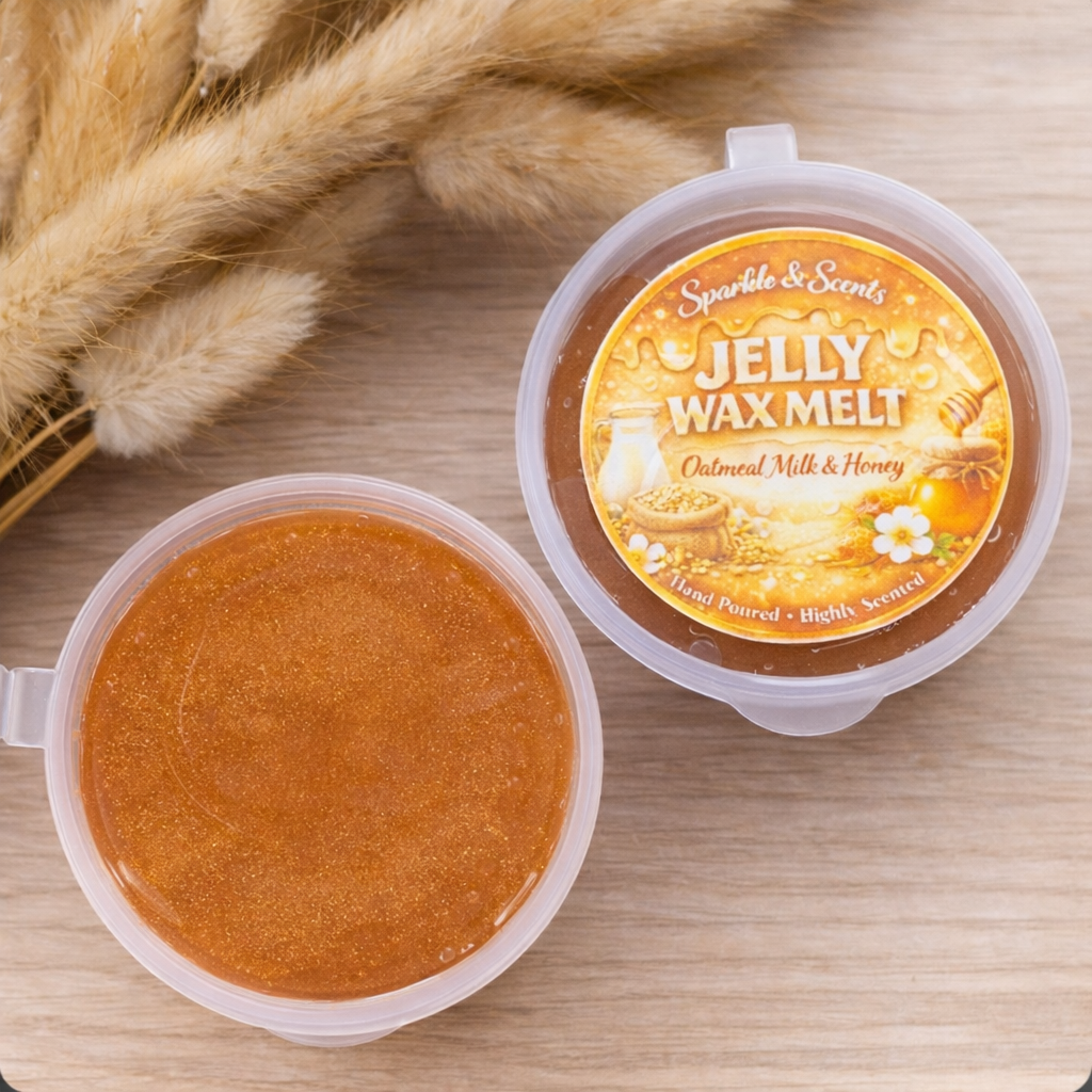 Oatmeal milk & Honey Jelly Wax Melts