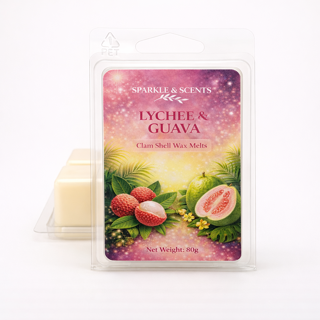 Lychee and Guava Clamshell Soy Wax Melt