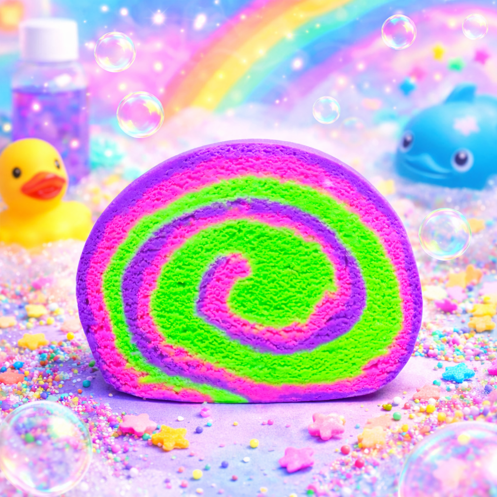 White Lily & Orchid Bubble Bar