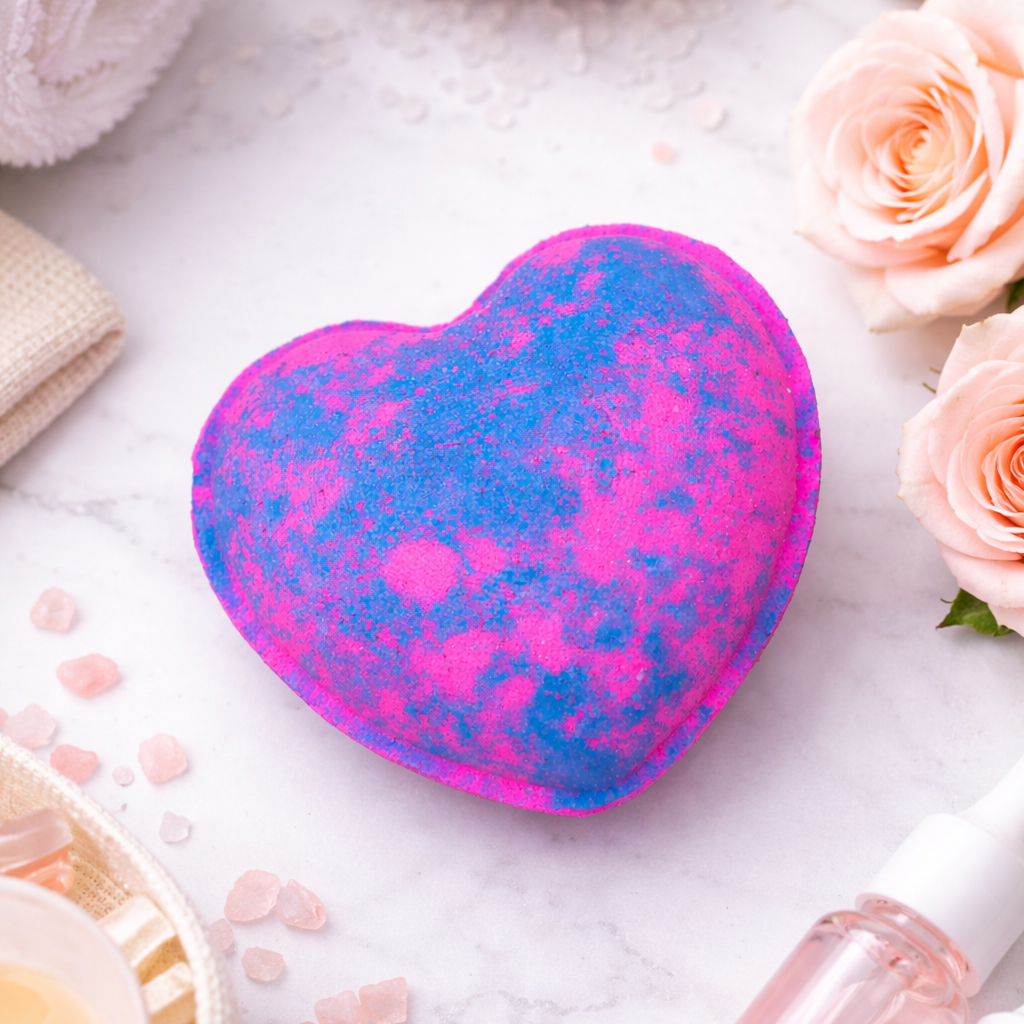 Heart ~ Bubblegum Bath Bomb
