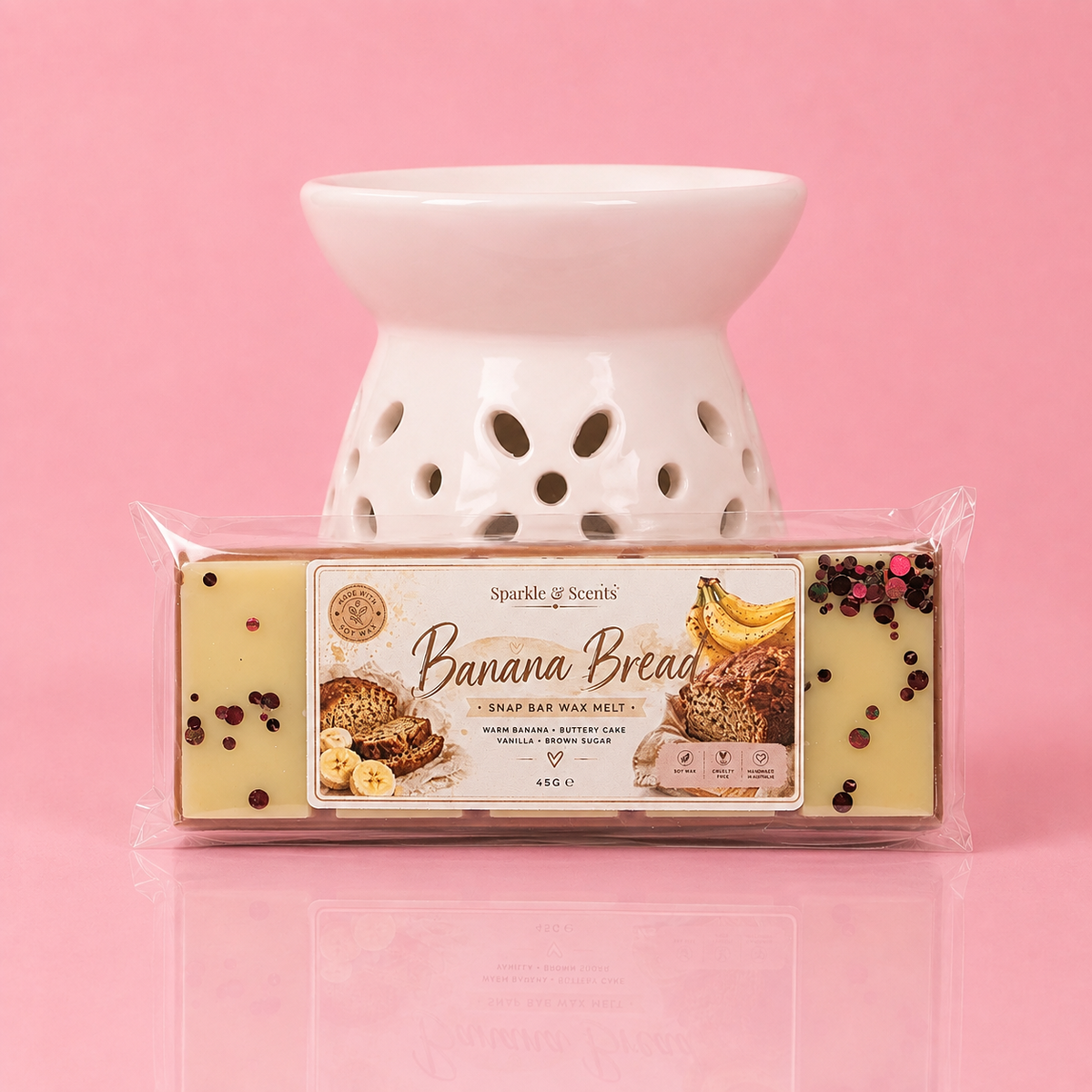 Banana Bread Snap Bar Wax Melt