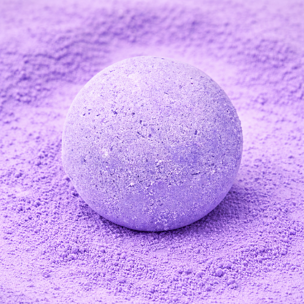 Purple Cotton Candy Bath Bomb