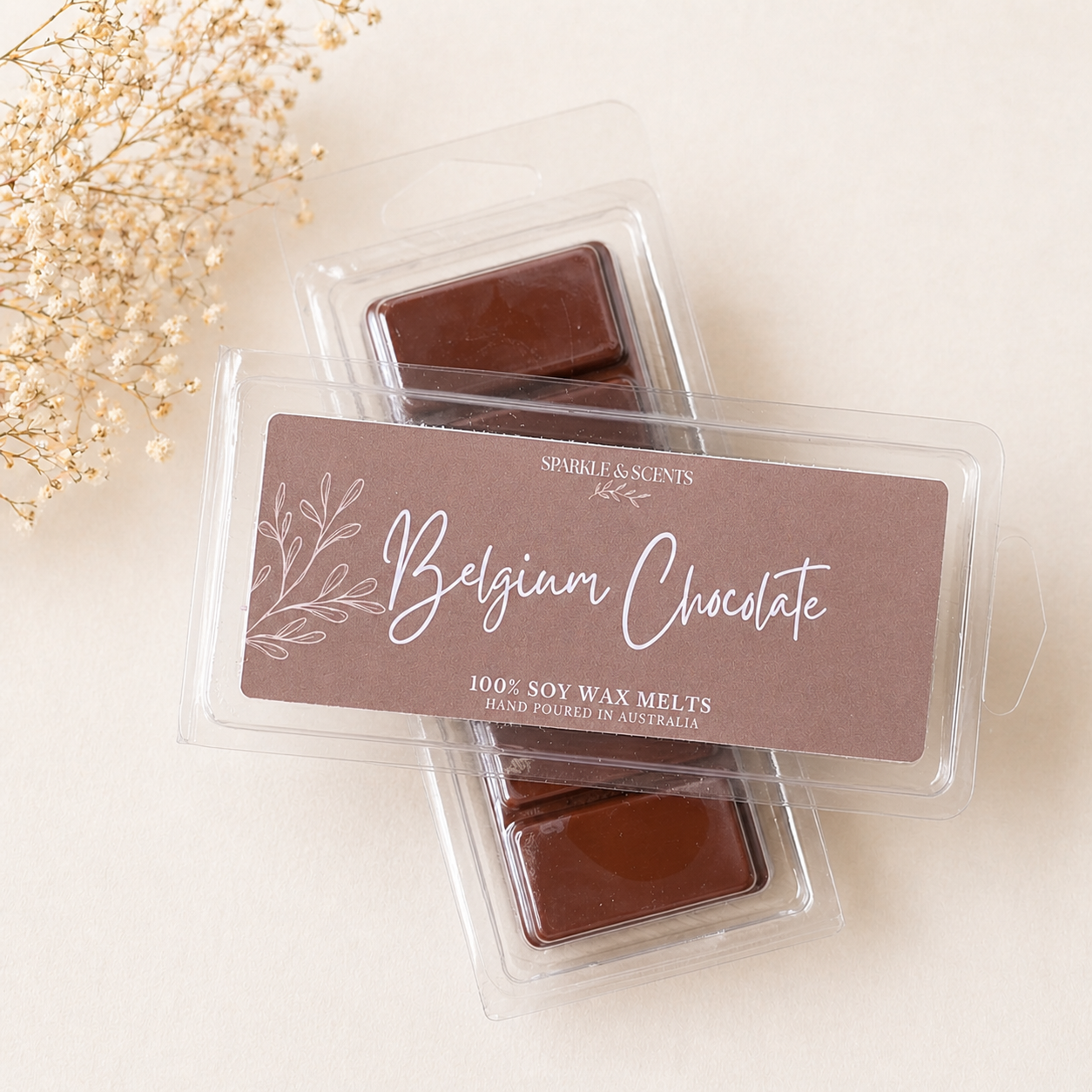 Belgium Chocolate Shell Snap Bar