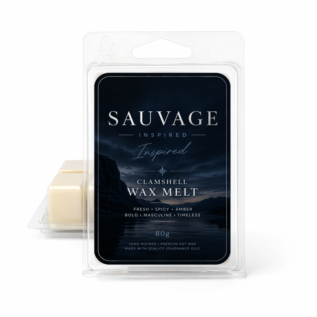 Sauvage Inspired Clamshell Soy Wax Melt
