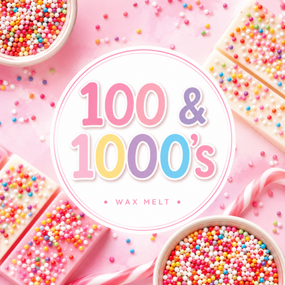100 & 1000's Clam Shell Wax Melt
