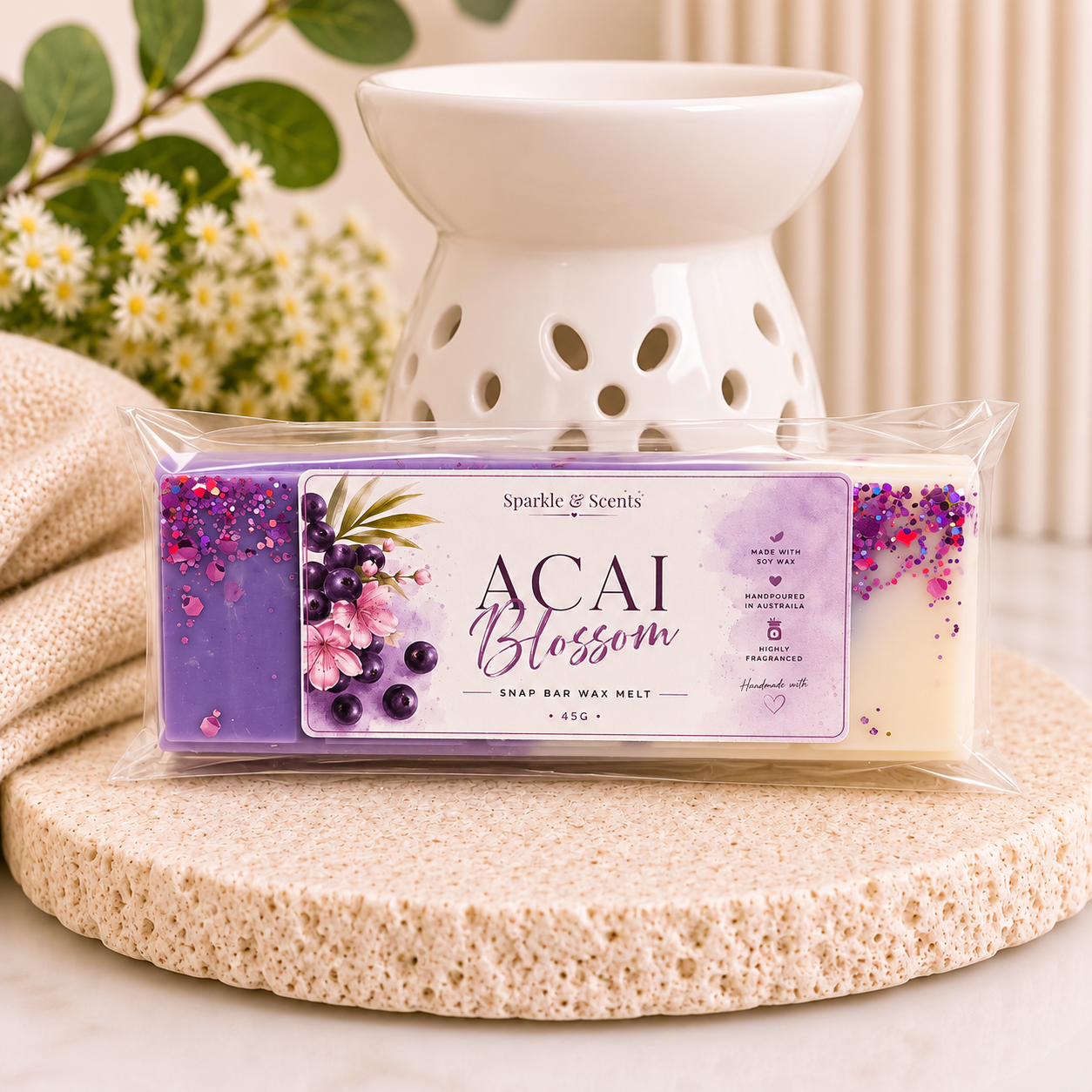 Acai Blossom Snap Bar Wax Melt