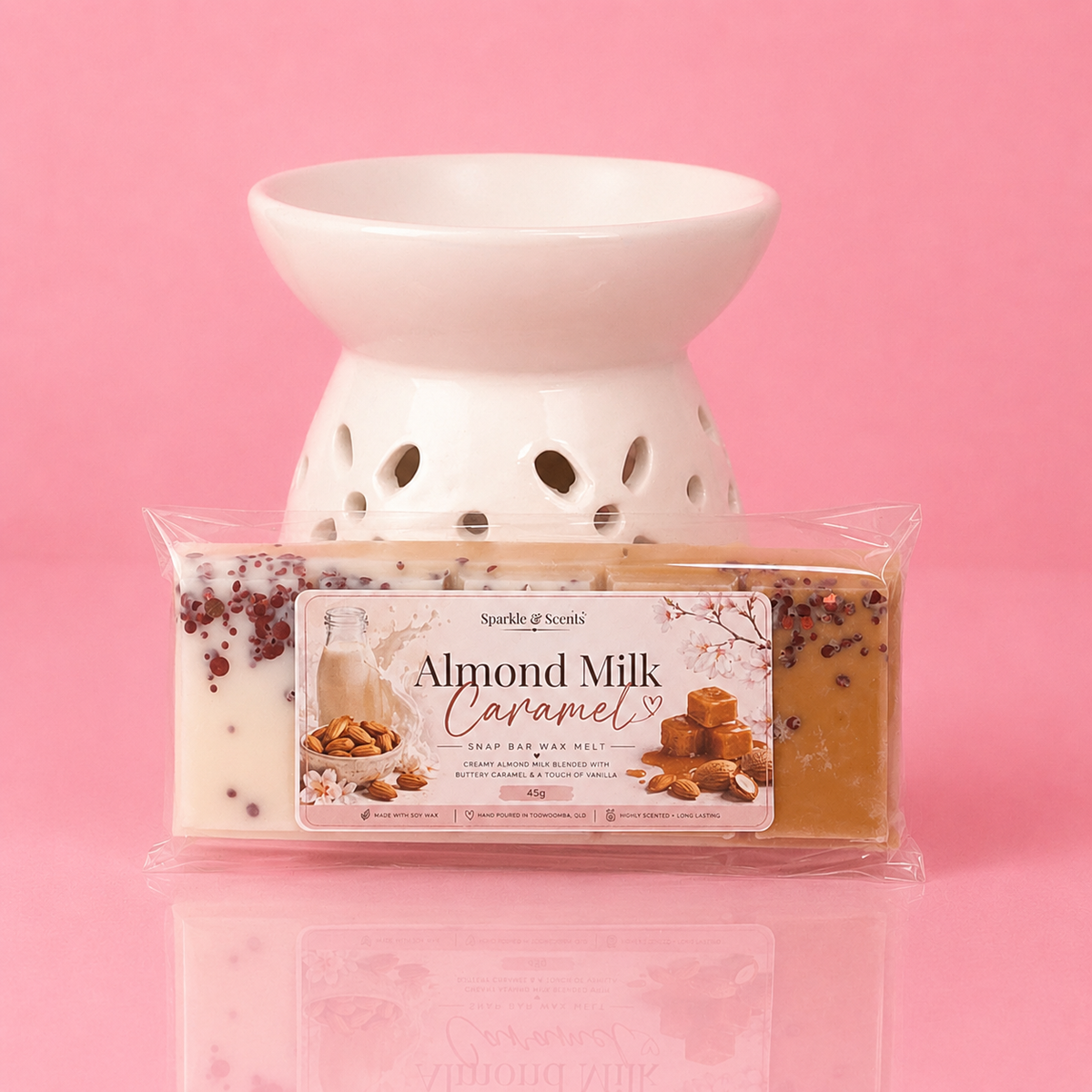 Almond Milk Caramel Snap Bar Wax Melt
