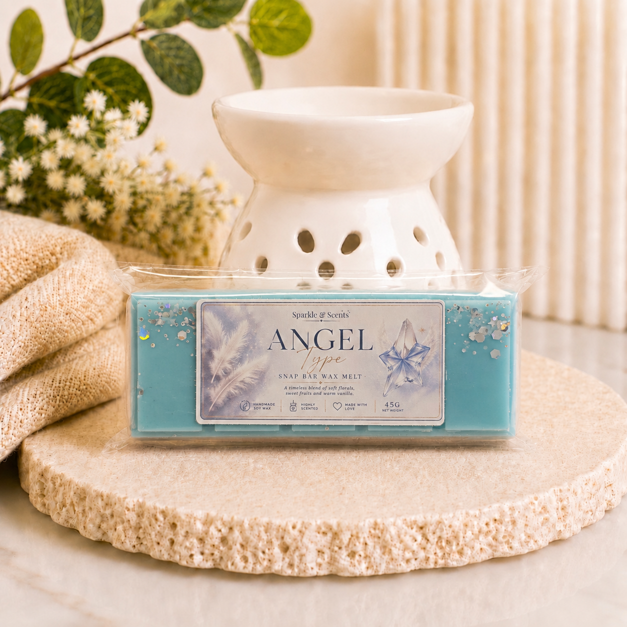 Angel Type Snap Bar Wax Melt