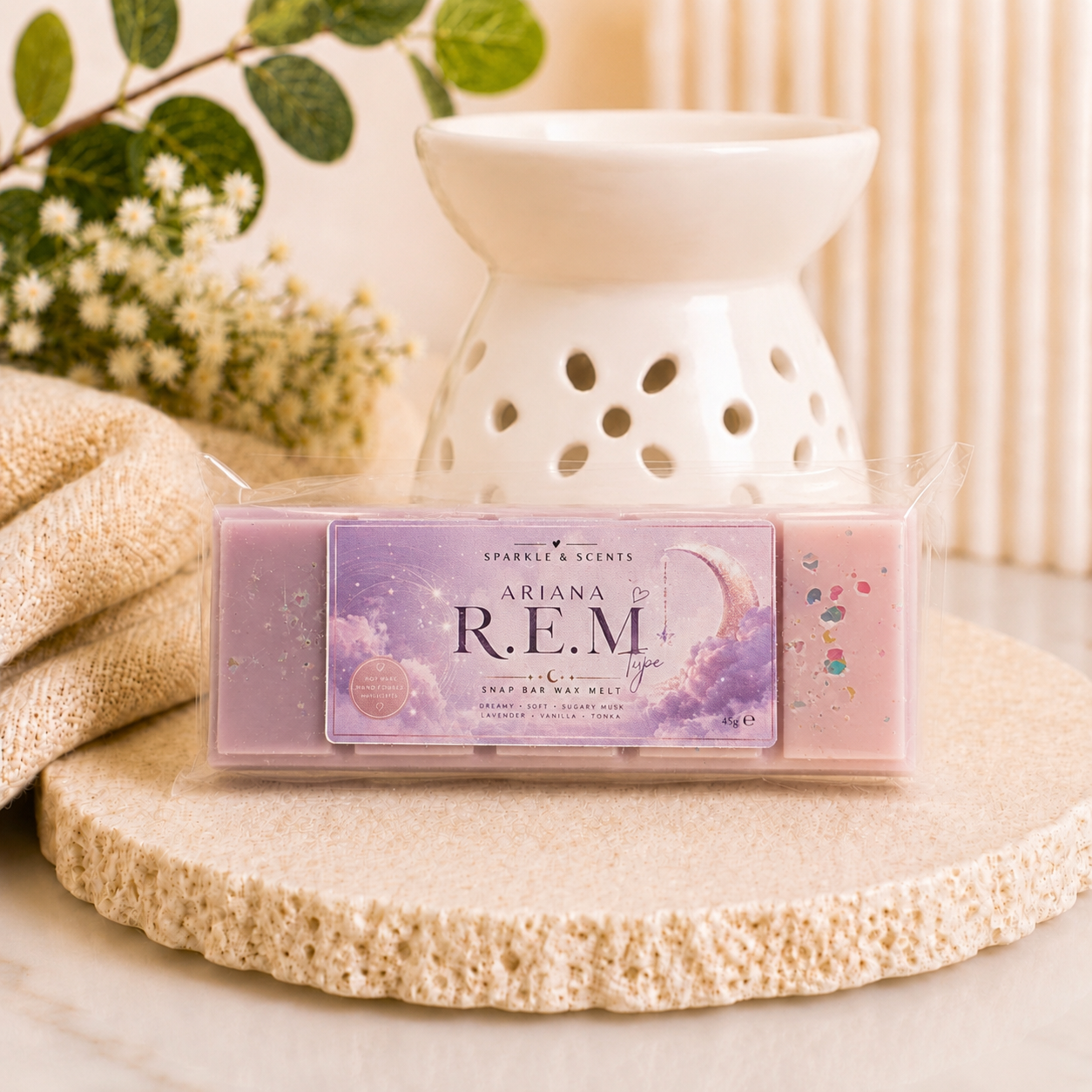 Ariana R.E.M Type Snap Bar Wax Melt