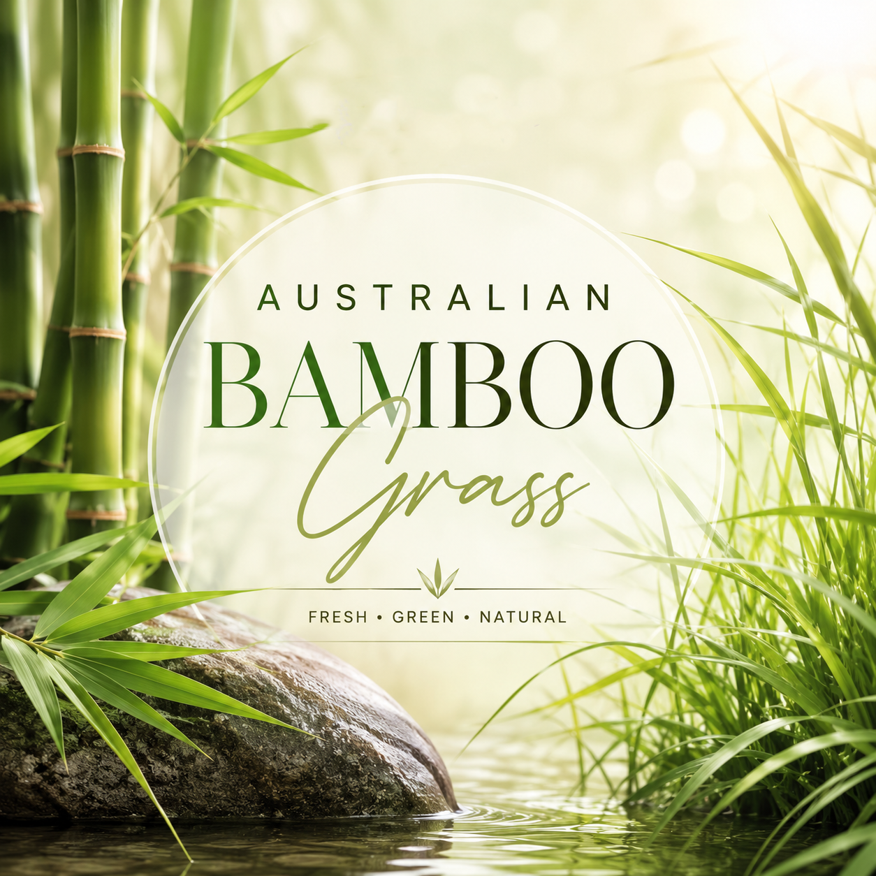 Australian Bamboo Grass Clam Shell Wax Melt