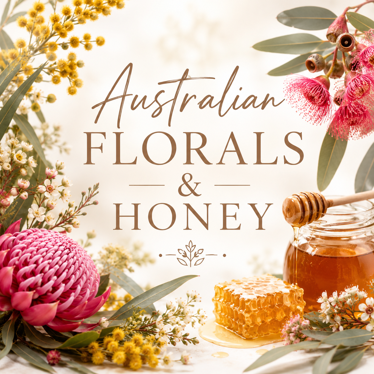 Australian Florals & Honey Clam Shell Wax Melt