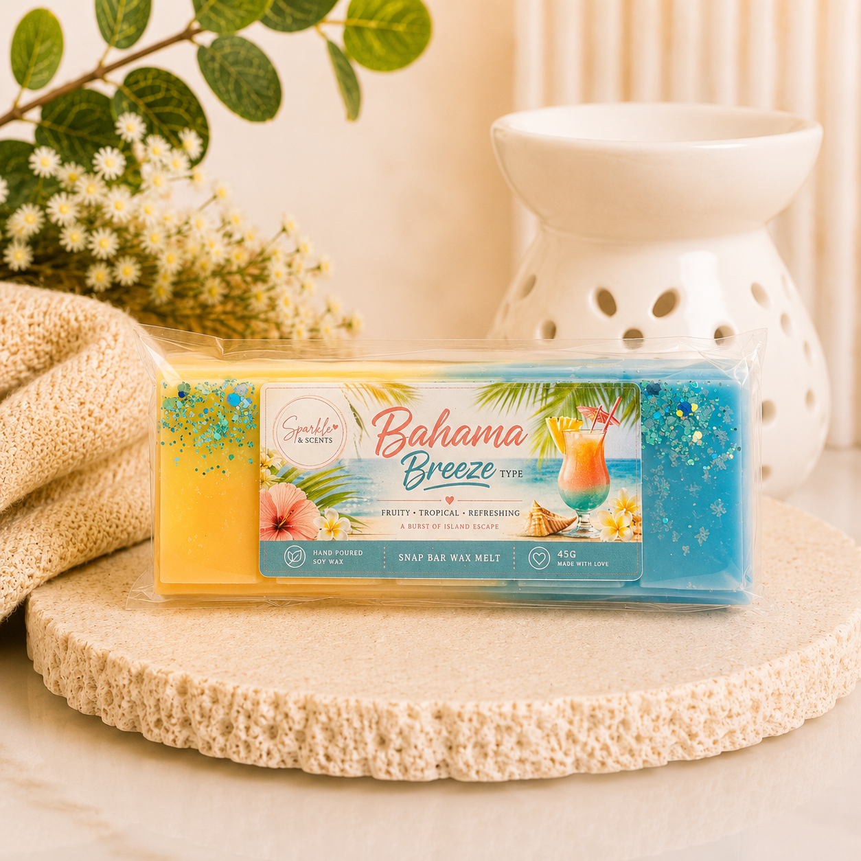Bahama Breeze Snap Bar Wax Melt
