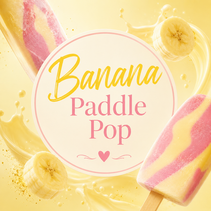 Banana Paddle Pop Clamshell Wax Melt