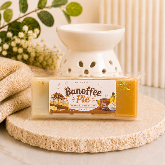 Banoffee Pie Snap Bar Wax Melt