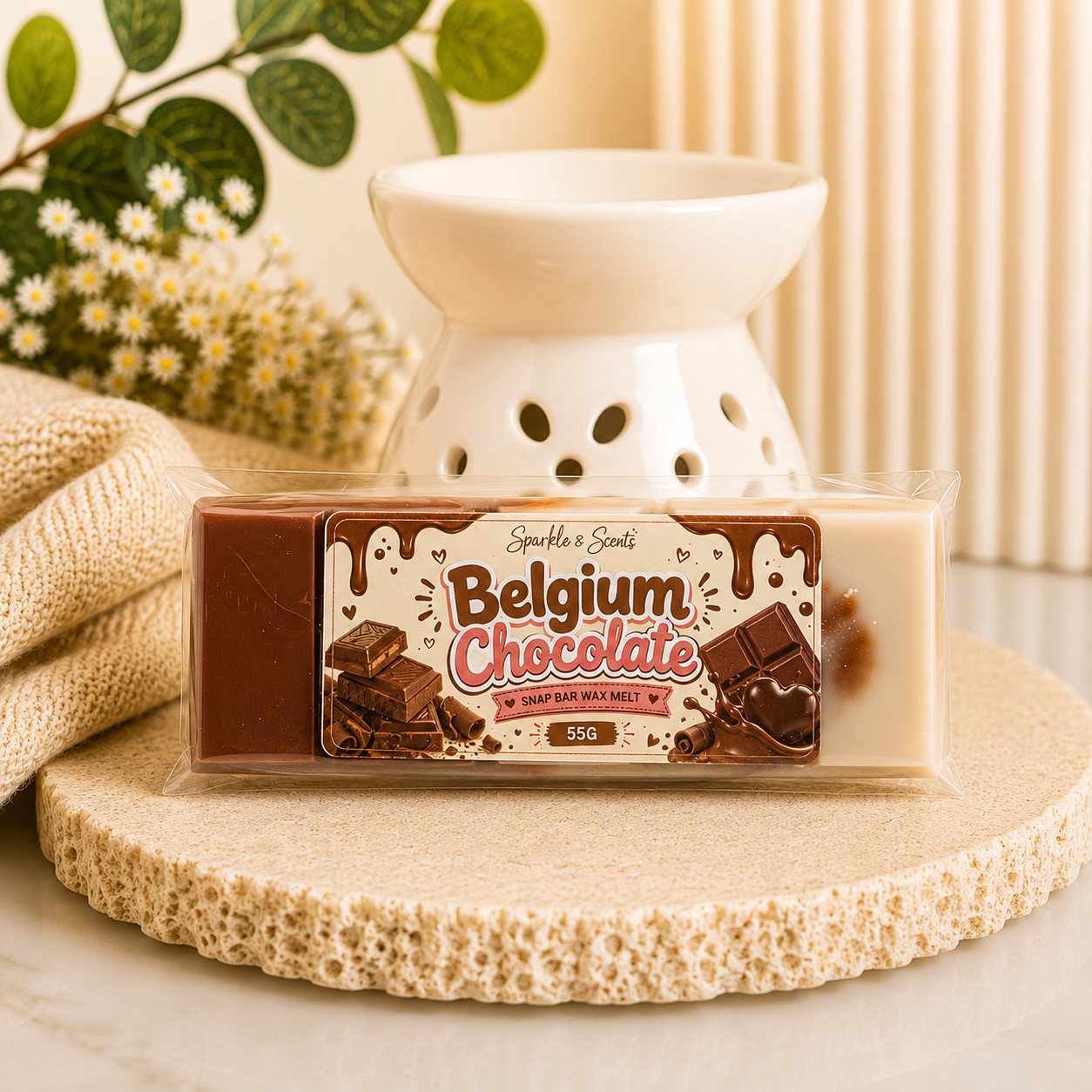 Belgium Chocolate Snap Bar Wax Melt