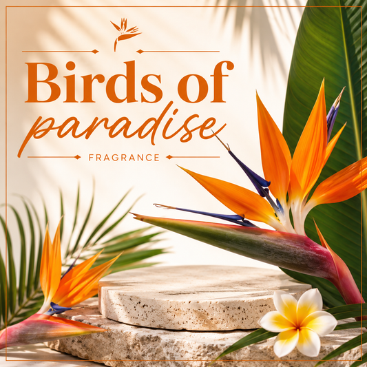Birds of Paradise Clamshell Wax Melt