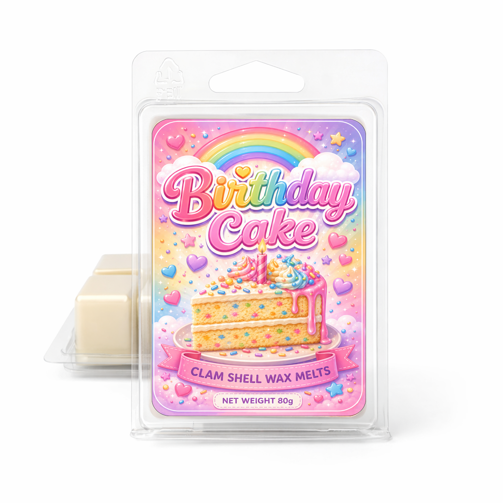 Birthday Cake Clamshell Soy Wax Melt