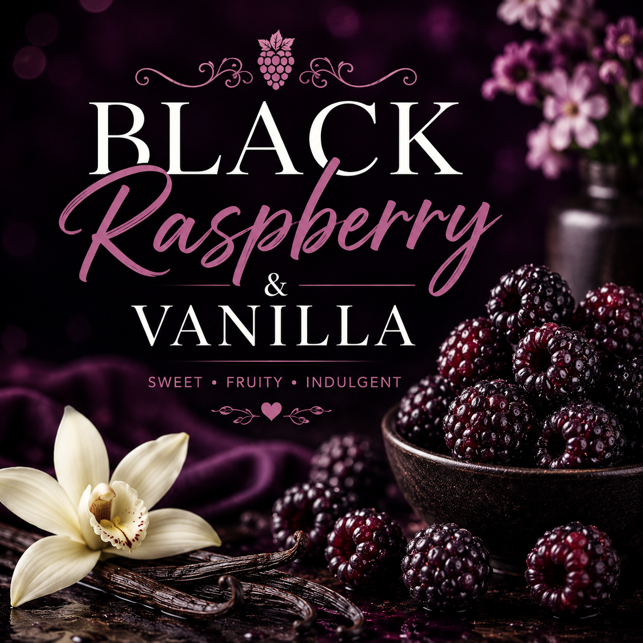 Black Raspberry & Vanilla Clam Shell Wax Melt