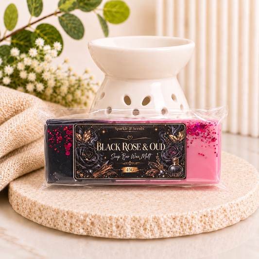 Black Rose & Oud Snap Bar Wax Melt