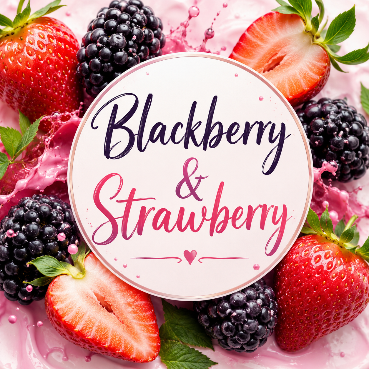 Blackberry & Strawberry Clamshell Wax Melt